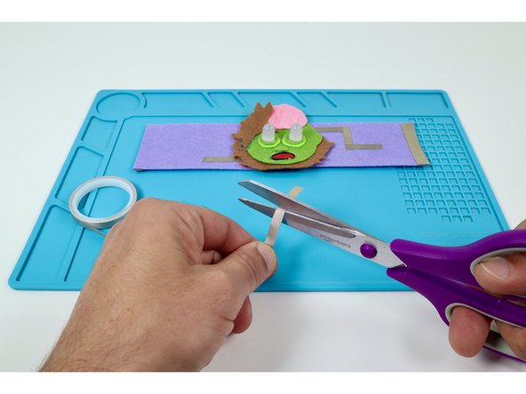 Cut one more small piece of Maker Tape for use in the next guide step.