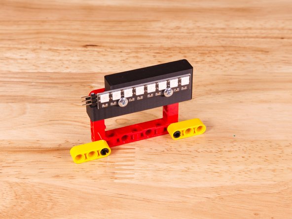 You can also use the Rover NeoPixel Beam Holder with standard Technic Beams and Pins.