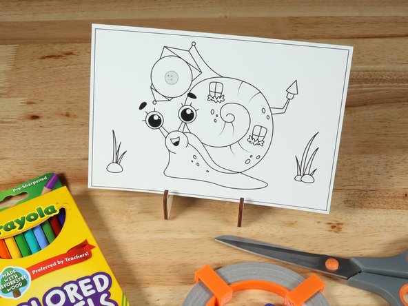 This paper circuits postcard is a great beginner project. Just follow the steps below to make your Snail.