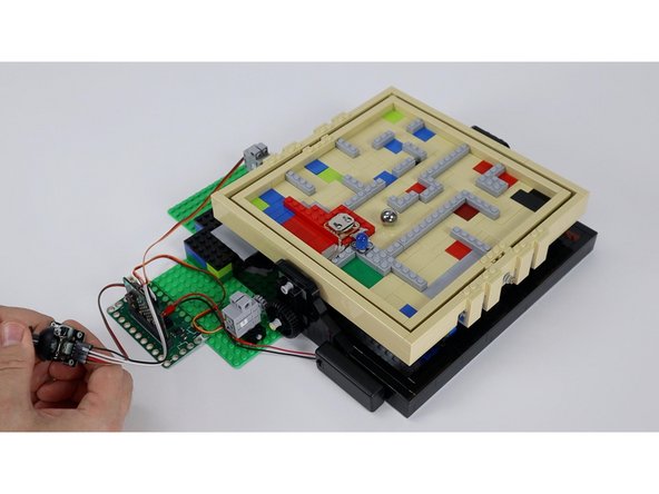 Now that you have your servos and thumbstick connected, your code loaded, and you've powered your Bit Board with a battery pack, you're ready for testing!