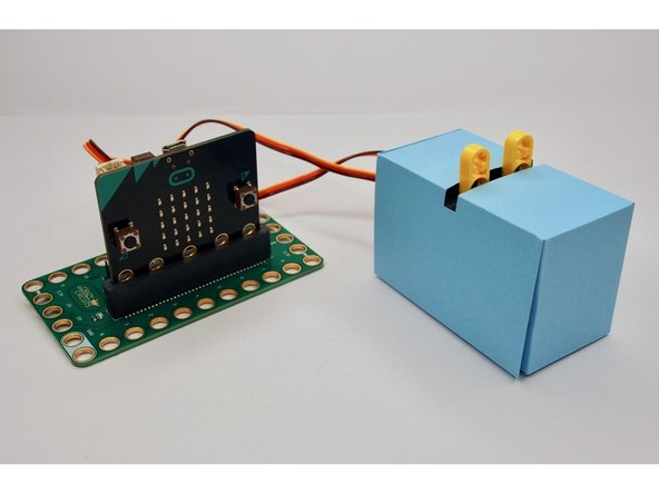 You can add glue if you want to keep the body permanently closed. I only added a tiny drop, just in case I needed to access the servos.