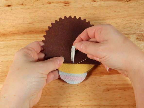 Bend the shorter (Negative) LED leg up toward the top and the longer (Positive) LED leg over towards the right.