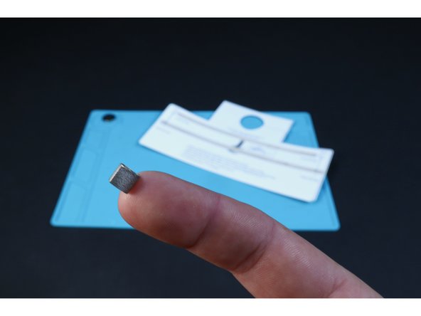 Use the smallest remaining Maker Tape segment to create a tape loop.