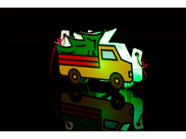 Try out your badge! It'll look great in the evening when the lights are low, but you can wear it anytime!