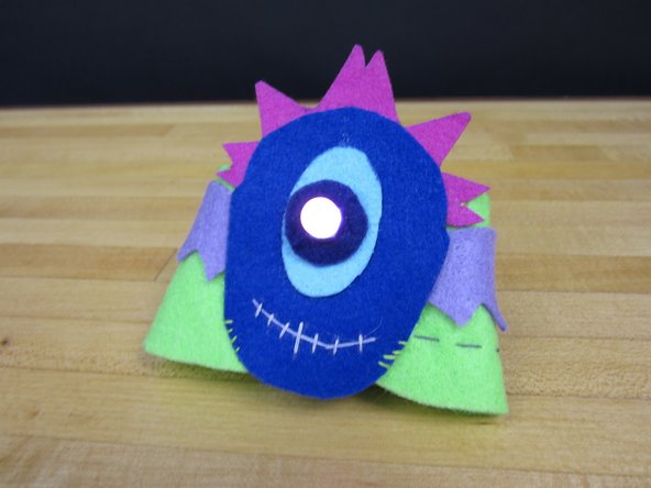 Use the printable  instruction set featured in this guide to create the basic LED bracelet and circuitry.