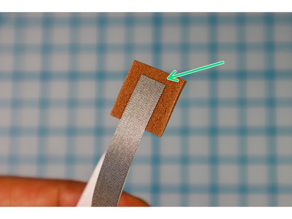 Cut a small square of craft foam. If you are using paper for your project, we still recommend using craft foam for this piece.