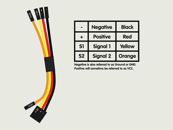 Note: You don't have to use a Crazy Circuits Ribbon Cable and can certainly use any F/F Jumper Wires but the color-coded Crazy Circuits Ribbon Cable with the end connector makes things a little easier for beginners.
