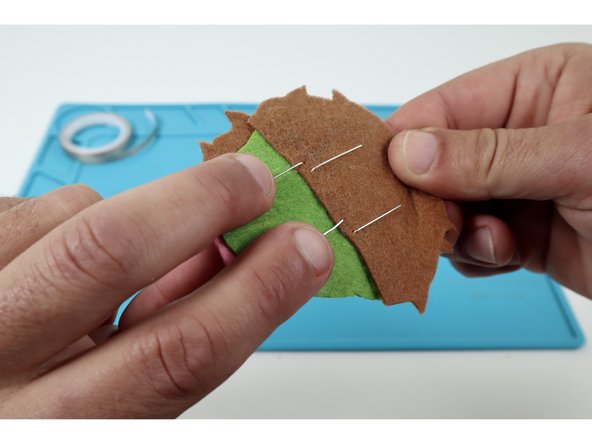 Bend both of the Long LED Legs flat in the opposite direction as the short ones.