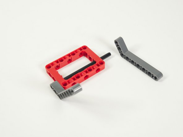 Add the second angled beam to the other side.