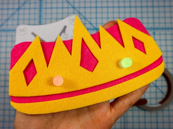 The LEDs should light up!