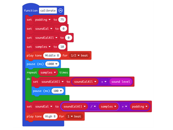 Let's take a closer look at the calibration! First, we'll set some variables...