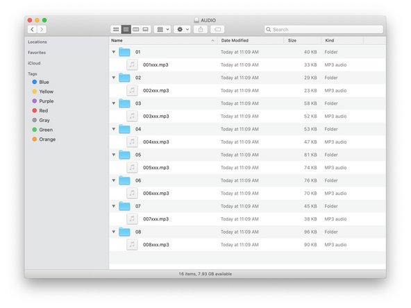 You will need audio files. The module will work with MP3 files and WAV files.