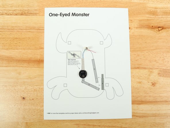 Once your tape loop is in place you can add the Battery to it.