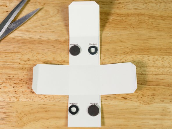 We chose to use a &quot;magnet to washer&quot; connection because if you try to align two magnets you need to get the polarity correct or they will repel and not line up properly!