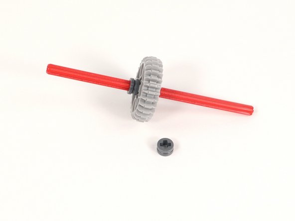 Add a half bushing to each side of the large gear.