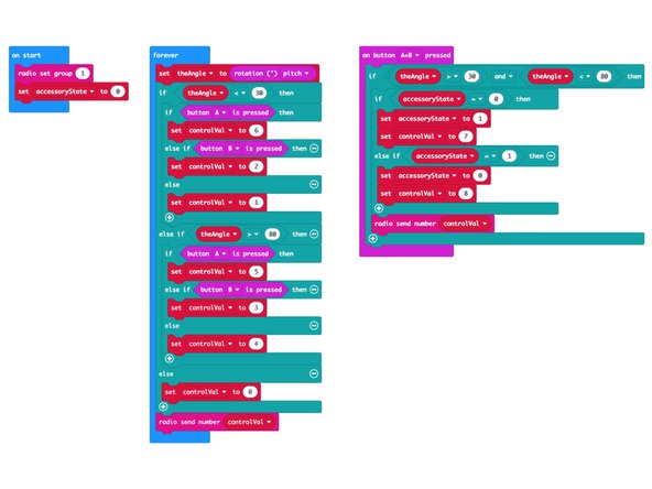 Let's load the code onto the second micro:bit so it can function as a transmitter and send control signals to the micro:bit on the Rover.