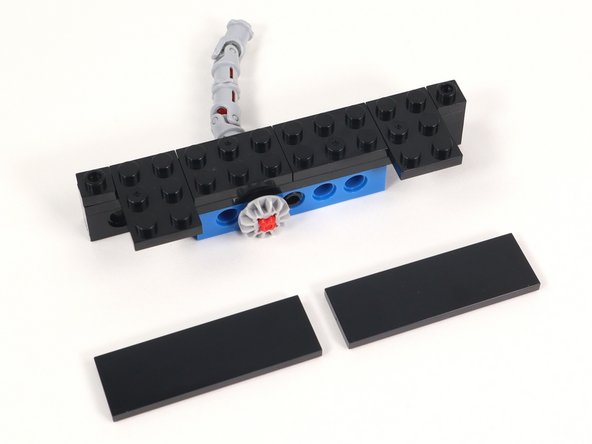 Add (2) 2x6 tiles to cover the top of Section 1.