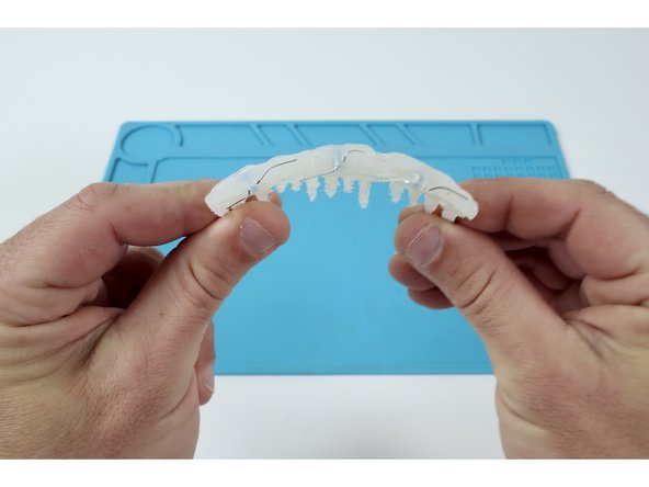 The icicle element is made from a small, thin, &quot;section-y&quot; mold. For this reason, ONLY 3mm LEDs will work (we used blue with clear glue in the mold) and they must be evenly-spaced to get light to all of the icicles.