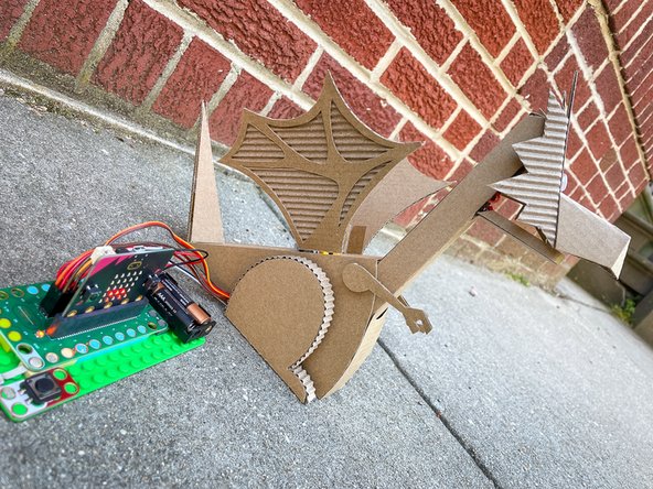 Challenge yourself to make the Dragon do more things by adding sensors or choreographing more moves!