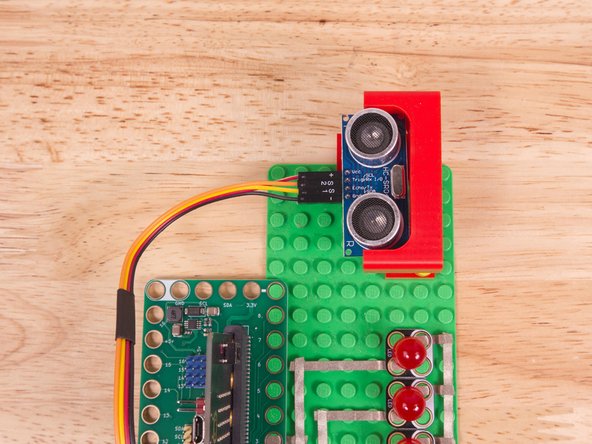 Next, plug S2 (orange) into Pin 14. (S2 is separated from the three-wire connector to allow you to plug it into another row.)