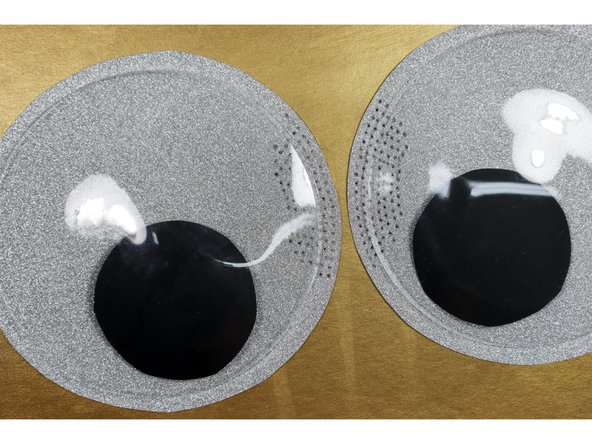 Place the pupils on the eyes and test the code. Be sure that the pupils are attached to the motors at the correct angle.