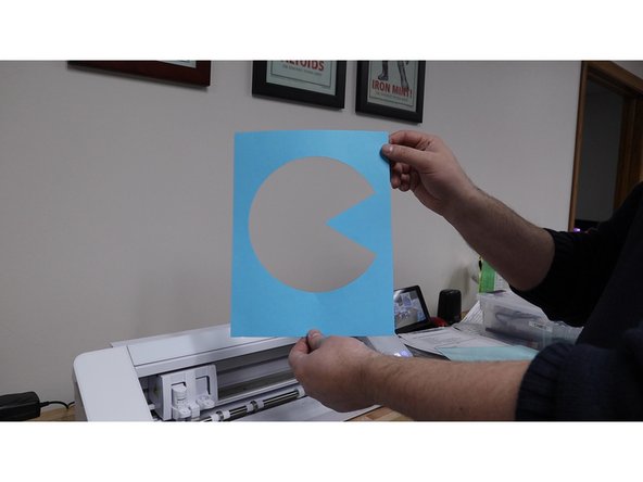 While paper stencils worked fine for a couple of our images, they proved to be difficult with our more complicated Space Invader. We really should have sprayed the back with a light adhesive so the stencil would fully stick to the wall. A smarter option would have been to just make a vinyl stencil.