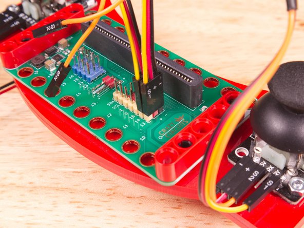The yellow wire (S1) goes into the yellow Pin 14.