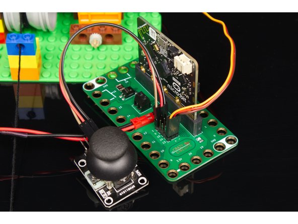 Many of our own components use Female Jumper Wires plugged into the Pin Headers for easy connection.