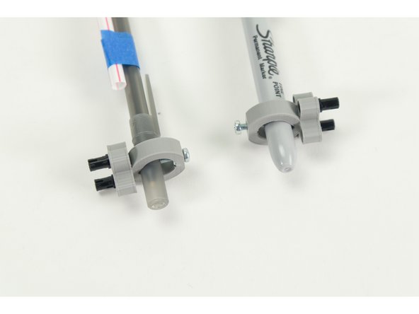 You can use any tape you've got available or you could use rubber bands.