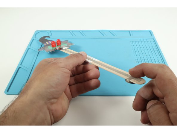 Note: Once this connection is made, your witch's eyes should turn on.