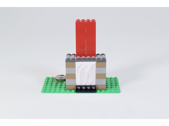 Create a Fireplace Shadowbox and add a red LED for some flame effects!