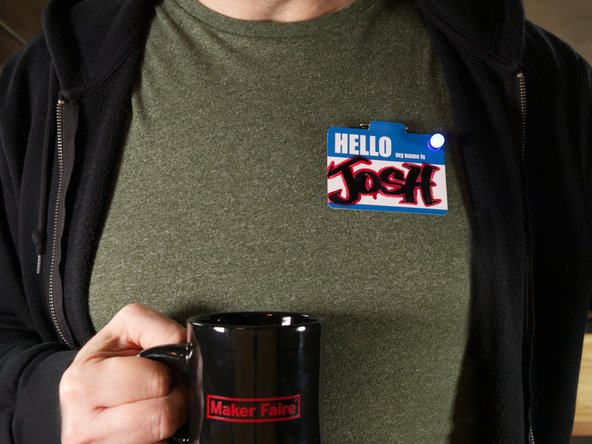 Wear your Name Tag and look totally awesome!