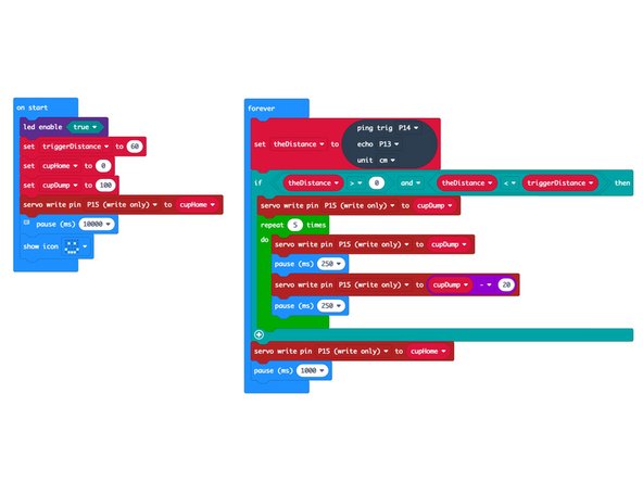Connect a USB cable to the micro:bit and then plug it into your computer.