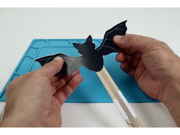 Your bat wand is now ready to light up the night!