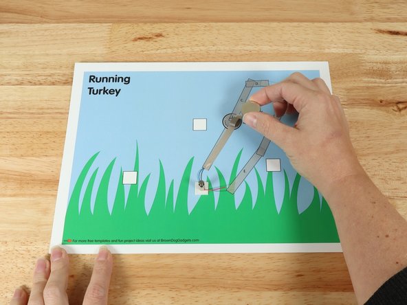 Once your tape loop is in place you can add the Battery to it.