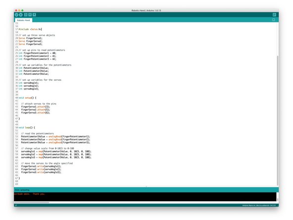 With our servos set to the 90 degree angle and the LEGO beams back in place we can continue!