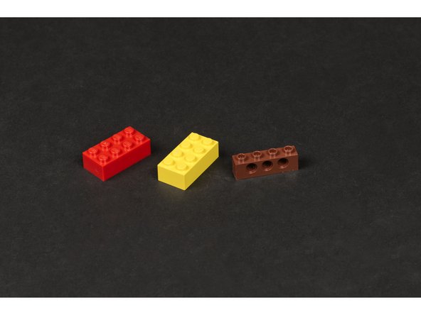 Next we'll add the parts to hold up the other side of the axle.