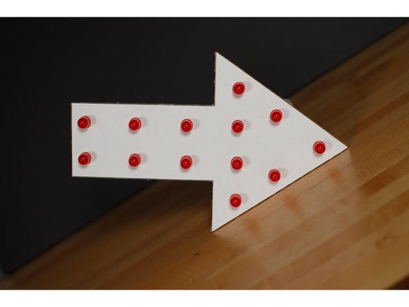 If you've connected everything correctly, it should light up!