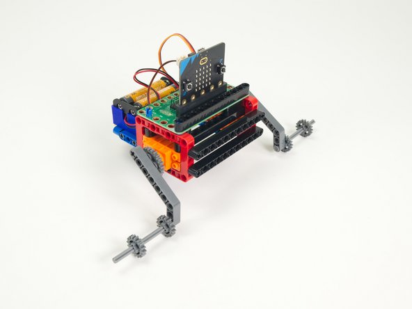 You can also adjust the arms, flip them around, adjust the gears... Experiment!