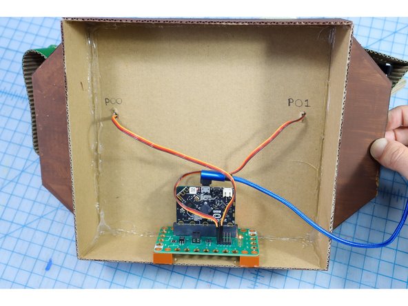 Label the Pins on the back of the cardboard to make it easier when you need to disassemble and reassemble your circuit.