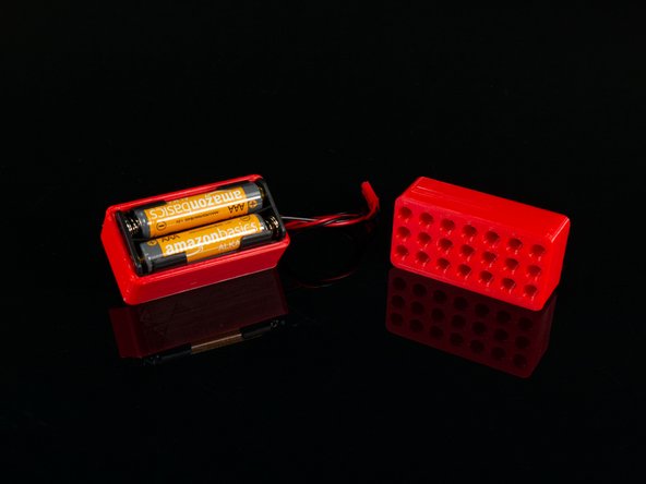 You will also need to print the 2AAA Battery Holder with Holes to power the Rover Remote.