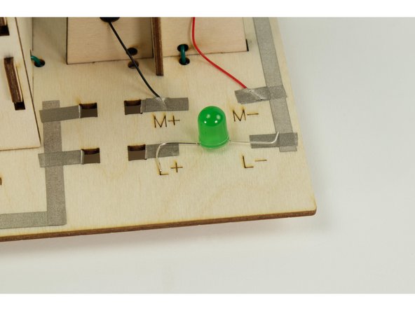 Next we'll add the Green LED.