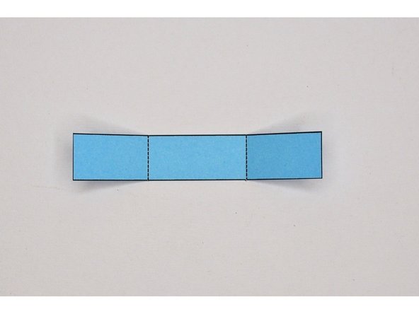 Prefold the servo holder.