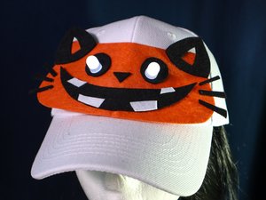 Light-Up Baseball Hats: Cat