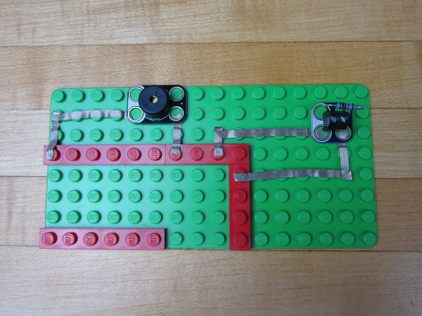 Cut excess tape and press to fit.