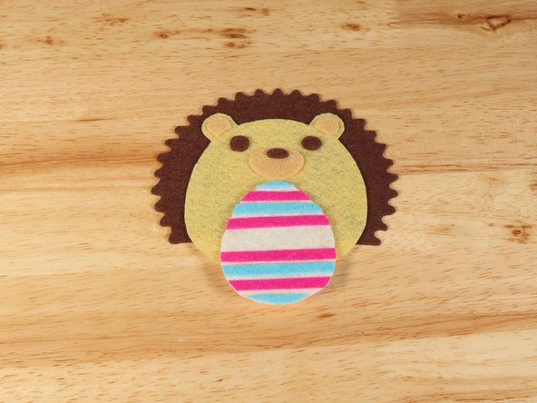 Regular Elmers glue and Tacky glue both work well, but you will need to give the Hedgehog time to dry overnight before adding the circuit. Hot glue also works well and dries fast so you can build the circuit right away.