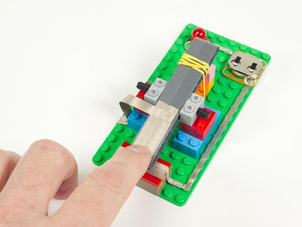 Make sure there's some slack so the lever can still move freely.