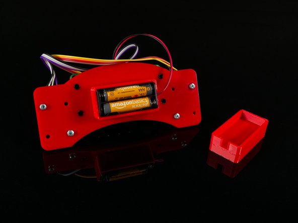 You will also need to print the 2AAA Battery Holder with Holes to power the Rover Remote.