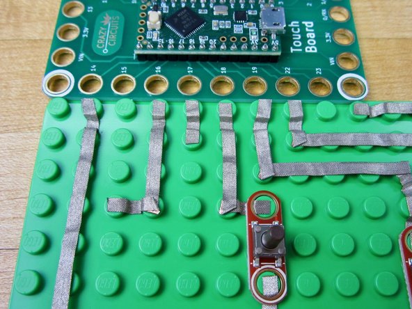 Connect the &quot;Left&quot; button to Pin 16.