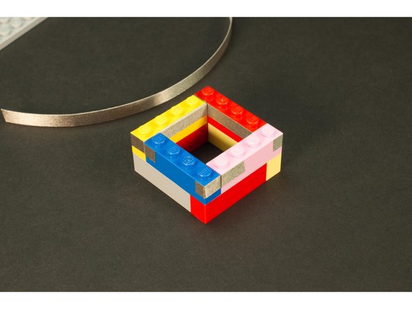 You don’t have to wrap them entirely, but the tape needs to cover one long side and should just wrap around the short sides to the other long side.